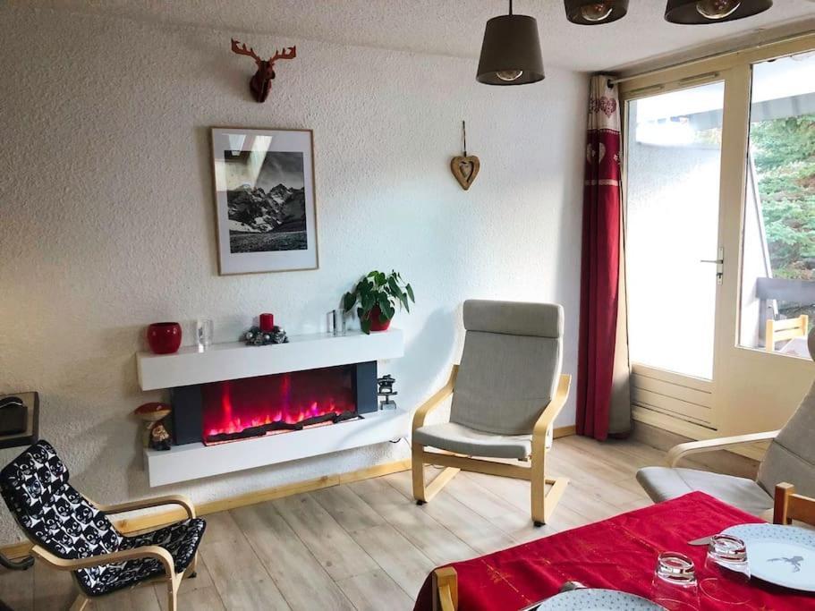Serre Chevalier,Chantemerle,T2 Proche Pistes Сен-Шаффре Екстер'єр фото
